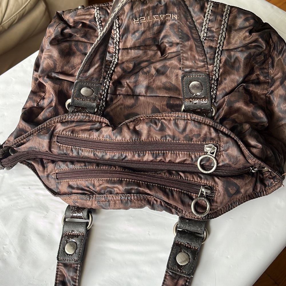 Authentic Lancaster designed brown shoulder bag . - Picture 12 of 16